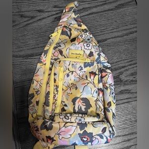 Vera Bradley sling backpack purse.